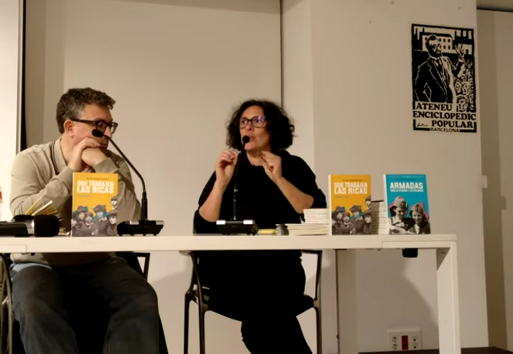 Video presentación «Que trabajen las ricas» en el Ateneu Enciclopèdic Popular.